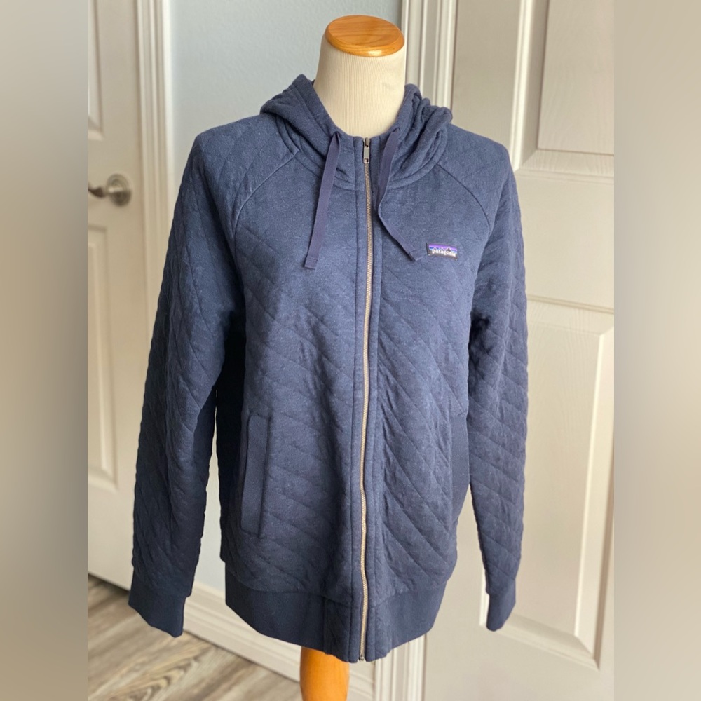 Womens Patagonia Organic Cotton Quilt Jacket, Large